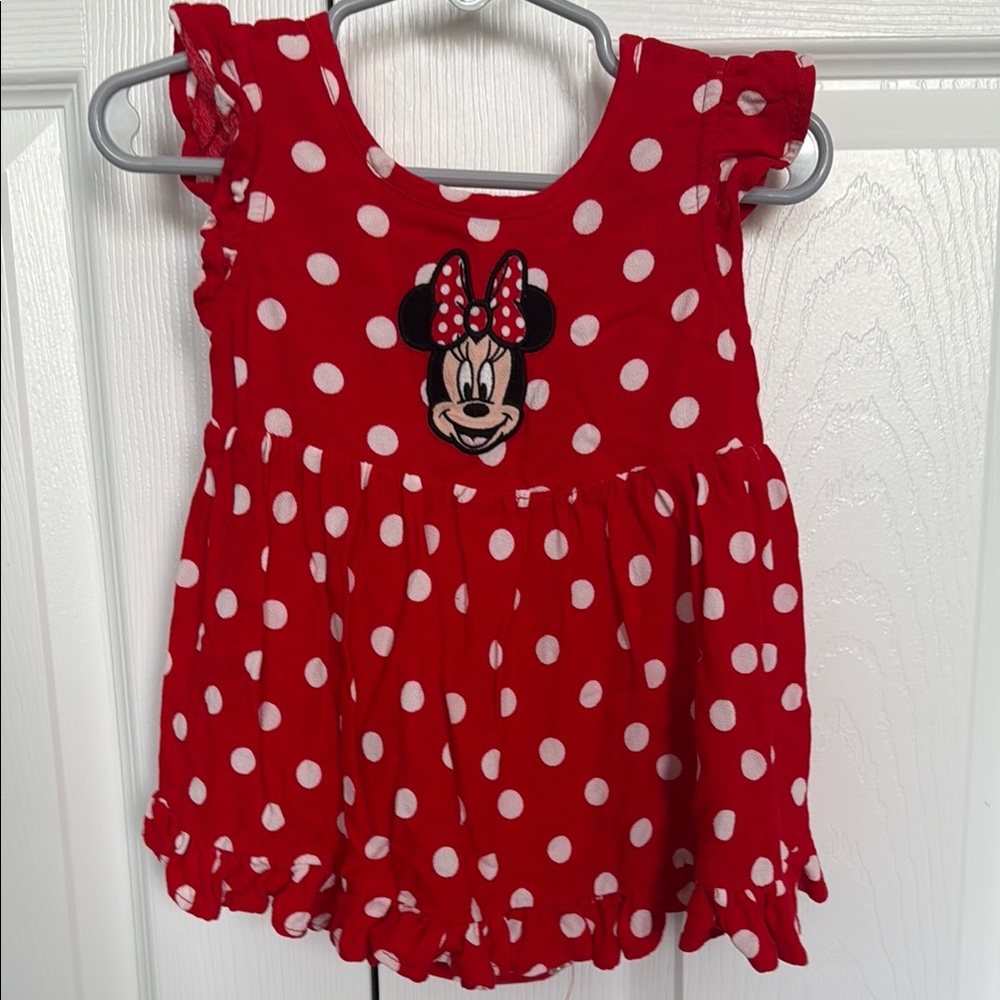 Disney Red Polka Dot Minnie Mouse Dress